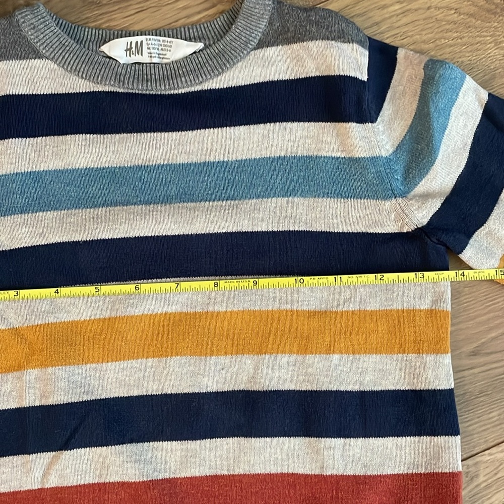H&M kids striped sweater - Picture 5 of 9
